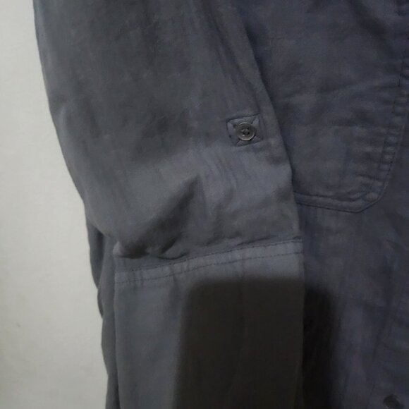 Standard James Perse Button Up Shirt Gray Size 2 (Medium) - Picture 5 of 6
